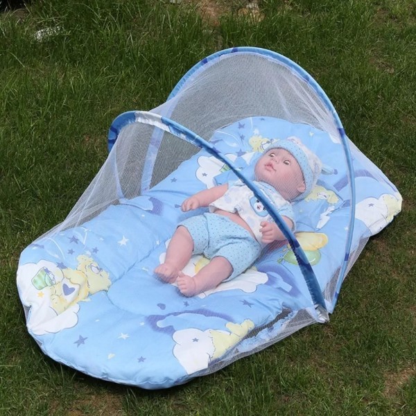 خيمة الناموسية باللون الأزرق 💙✨