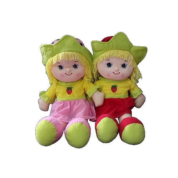 دمية الفراولة صغيرة الحجم 🍓🎀