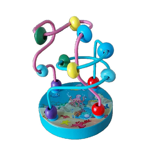 لعبة متاهة الخرز للأطفال الممتعة والتعليمية! 🎢📿