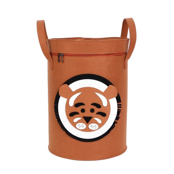 سلة الألعاب على شكل نمر بني 🐯🤎