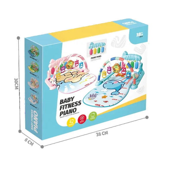 فرشة البيانو على شكل الحيوانات البحرية 🐋🐟🪼