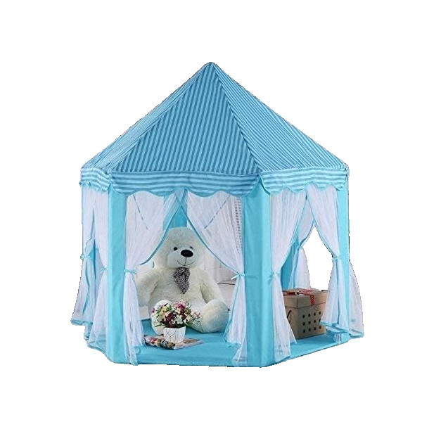 خيمة الأمير باللون الأزرق