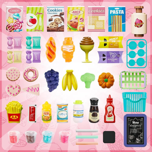 سوبر ماركت للأطفال 37 قطعة