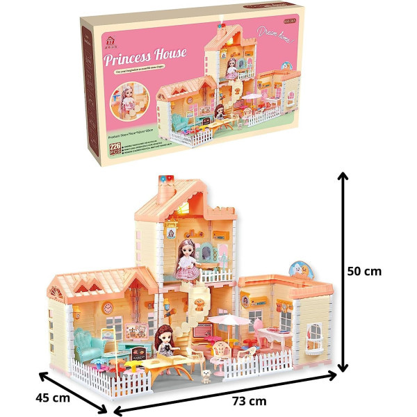 قصر الدمى ذو الطابقين ! ✨🎀🏡