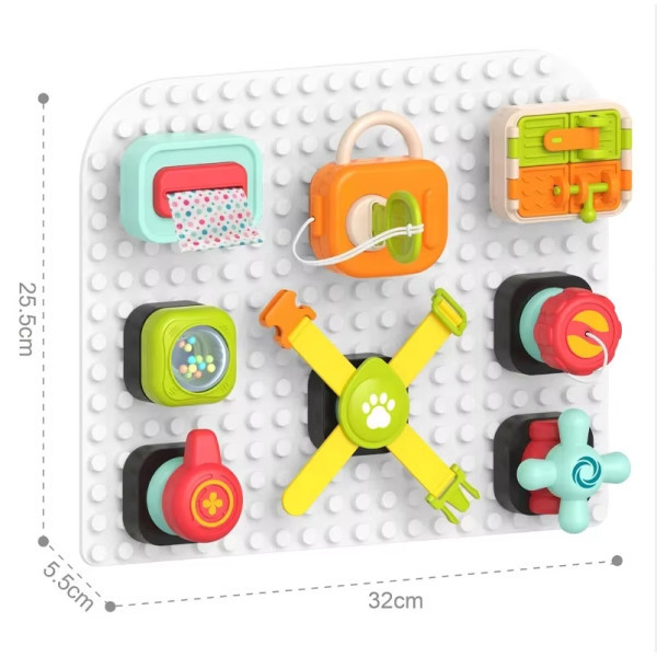 لوح المنتسوري Busy Board  🤓🏆