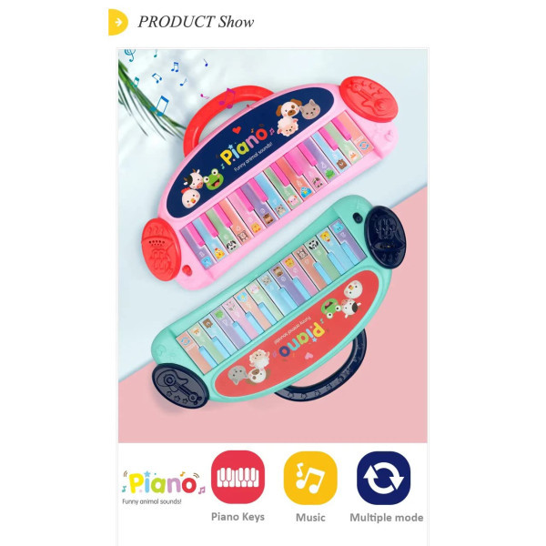 بيانو موسيقي بأصوات الحيوانات للأطفال والنغمات والموسيقى 🎹🎶