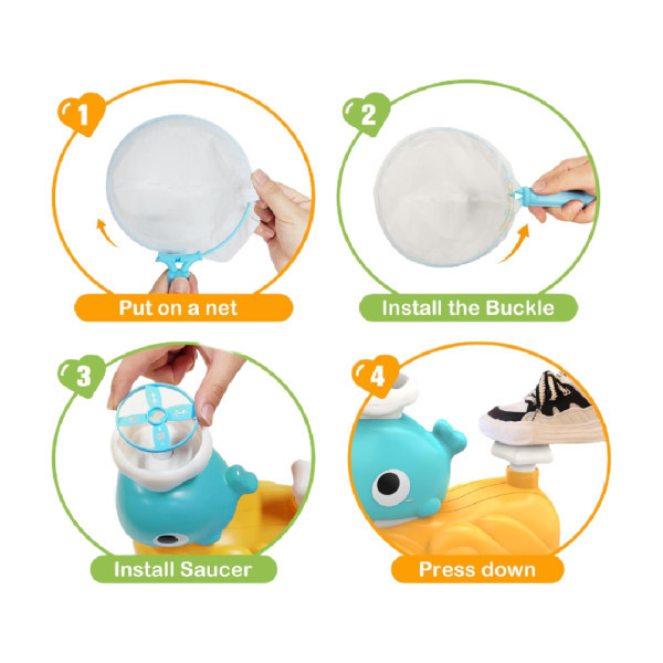 الأقراص الطائرة على شكل حوت 🐳🩶