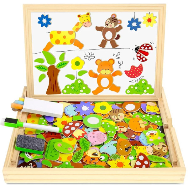 اللوح التعليمي المزدوج 🧲✍️🎨