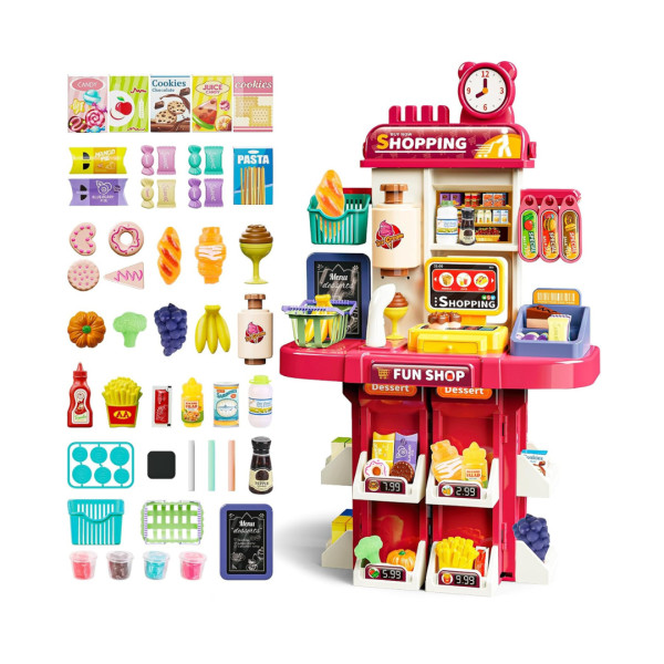 سوبر ماركت للأطفال 37 قطعة