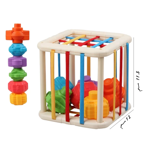 مكعب المنتسوري التعليمي 📚🎓