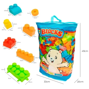 ليجو الحجم الكبير - 250 قطعة 🧒👧