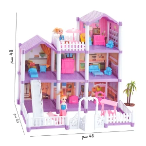 قصر الدمى 128 قطعة
